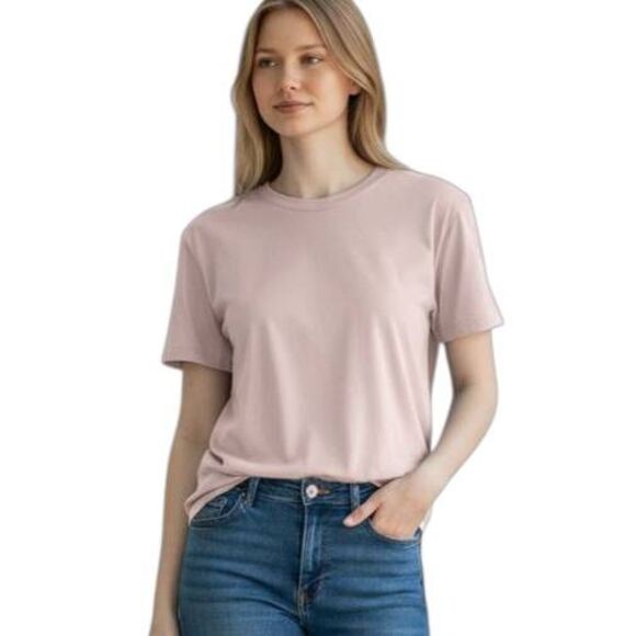 H&M Tops - H&M DUSTY PINK T-SHIRT SZ.XS EUC.